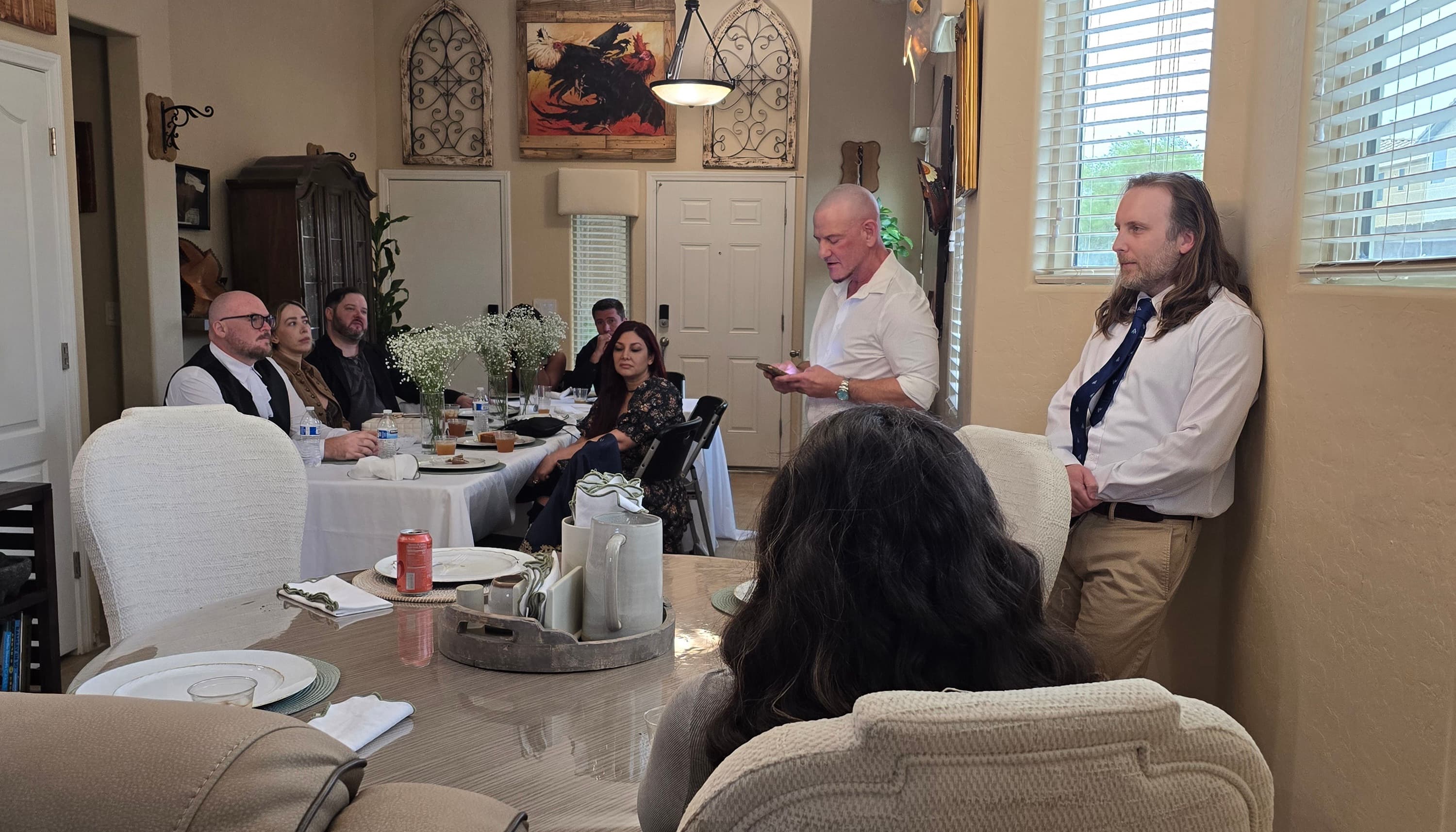 A word on our namesake during the afternoon gathering